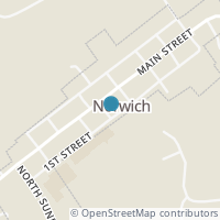 Map location of 10470 Main St, Norwich OH 43767