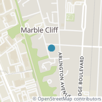 Map location of 2041 W 3Rd Ave, Marble Cliff OH 43212