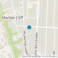 Map location of 1991 W 3Rd Ave, Marble Cliff OH 43212