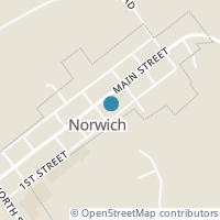 Map location of , Norwich OH 43767