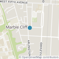 Map location of 1490 Arlington Ave, Marble Cliff OH 43212