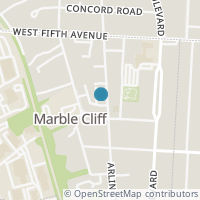 Map location of 1535 Arlington Ave, Marble Cliff OH 43212