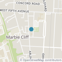 Map location of 1538 Arlington Ave, Marble Cliff OH 43212
