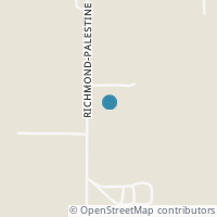 Map location of 2437 Richmond Palestine Rd, New Madison OH 45346