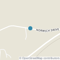 Map location of 11290 Norwich Dr, New Concord OH 43762