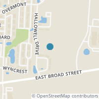 Map location of 8084 Terrace Overlook, Blacklick OH 43004