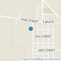 Map location of 103 Ludlow St, Laura OH 45337