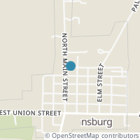 Map location of 158 N Main St, Hollansburg OH 45332