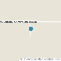 Map location of 2365 Hollansburg Sampson Rd, New Madison OH 45346