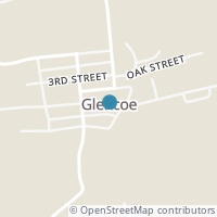 Map location of 2 Nd St, Glencoe OH 43928
