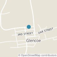 Map location of 50148 4Th St, Glencoe OH 43928