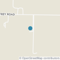 Map location of 897 Godfrey Rd, Hollansburg OH 45332
