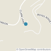 Map location of 64230 Clark Ln, Stewartsville OH 43933