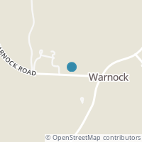 Map location of 47559 Roscoe Rd, Warnock OH 43967