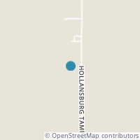 Map location of 3662 Hollansburg Tampico Rd, Hollansburg OH 45332