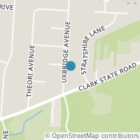Map location of 480 Uxbridge Ave, Gahanna OH 43230