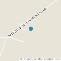Map location of 3737 Palestine Hollansburg Rd, New Madison OH 45346