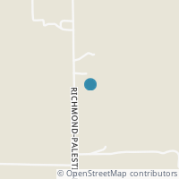 Map location of 4037 Richmond Palestine Rd, New Madison OH 45346