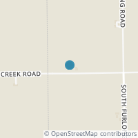 Map location of 11923 Laughman Rd, Laura OH 45337