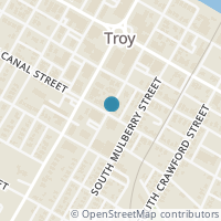 Map location of 109 Canal St, Troy OH 45373