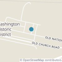 Map location of 245 Old National Rd, Old Washington OH 43768