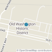 Map location of 221 Old National Rd, Old Washington OH 43768