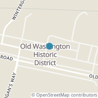 Map location of 219 Old National Rd, Old Washington OH 43768