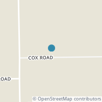 Map location of 7467 Cox Rd, Pleasant Hill OH 45359