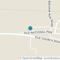 Map location of 105 Old National Rd, Old Washington OH 43768