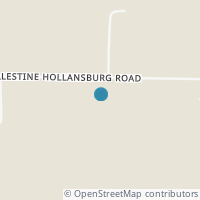 Map location of 4215 Palestine Hollansburg Rd, New Madison OH 45346