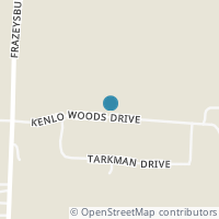 Map location of 2795 Kenlo Woods Dr, Nashport OH 43830