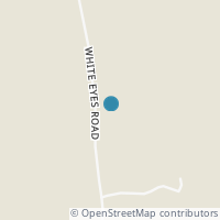 Map location of 5730 White Eyes Rd, New Concord OH 43762