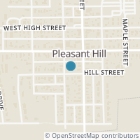 Map location of 10 W Hill St, Pleasant Hill OH 45359