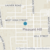 Map location of 6 N Church St, Pleasant Hill OH 45359