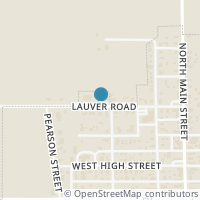 Map location of 7685 Lauver Rd, Pleasant Hill OH 45359