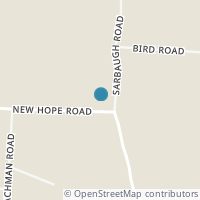 Map location of 8545 New Hope Rd, Norwich OH 43767