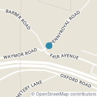 Map location of 581 Fair Ave, Quaker City OH 43773