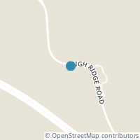 Map location of 53658 High Ridge Rd, Bridgeport OH 43912