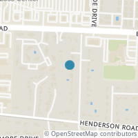Map location of 5055 Henderson Heights Rd, Columbus OH 43220