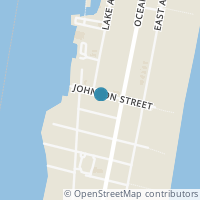 Map location of 53 Johnson St, Bay Head NJ 8742