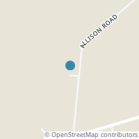 Map location of Allison Rd, Mechanicsburg OH 43044