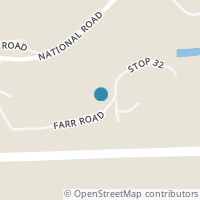 Map location of 54443 Farr Rd, Bridgeport OH 43912
