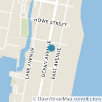 Map location of 549 Main Ave, Bay Head NJ 8742