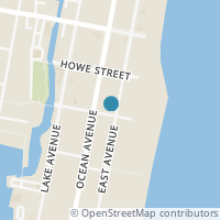Map location of 526 East Ave, Bay Head NJ 8742
