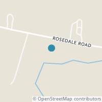 Map location of 3515 Rosedale Rd, Irwin OH 43029