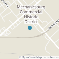 Map location of 75 S Main St, Mechanicsburg OH 43044