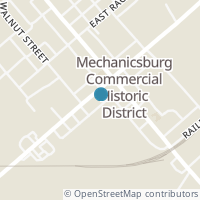 Map location of 21 W Sandusky St, Mechanicsburg OH 43044