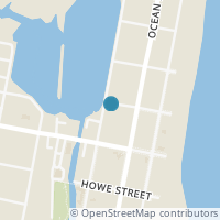 Map location of 401 Lake Ave, Bay Head NJ 8742