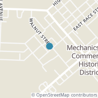 Map location of 101 Walnut St, Mechanicsburg OH 43044