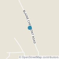 Map location of 68540 Blaine Chermont Rd, Bridgeport OH 43912